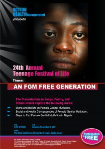 Teenage Festival of Life 2017: An FGM-Free Generation