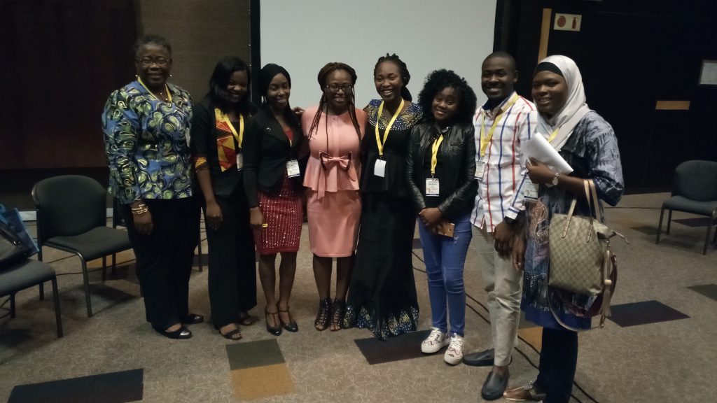 Photo 4: After the AHI Panel Session at the 2018 ACSHR Conference